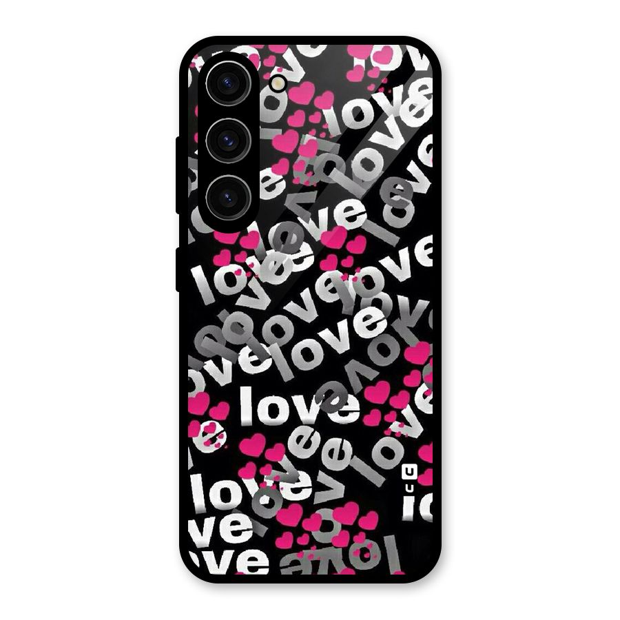 Too Much Love Glass Back Case for Galaxy S23