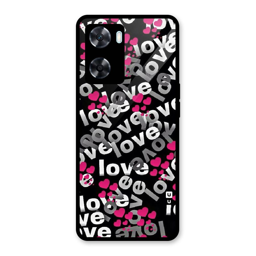 Too Much Love Glass Back Case for Oppo A77