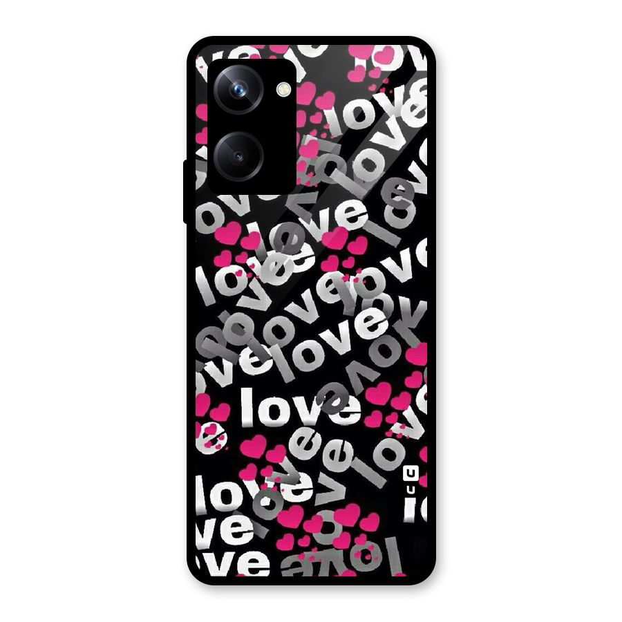 Too Much Love Glass Back Case for Realme 10 Pro