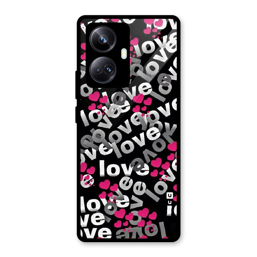 Too Much Love Glass Back Case for Realme 10 Pro Plus