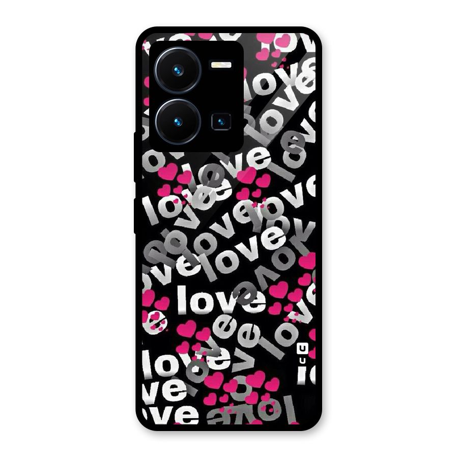 Too Much Love Glass Back Case for Vivo Y35