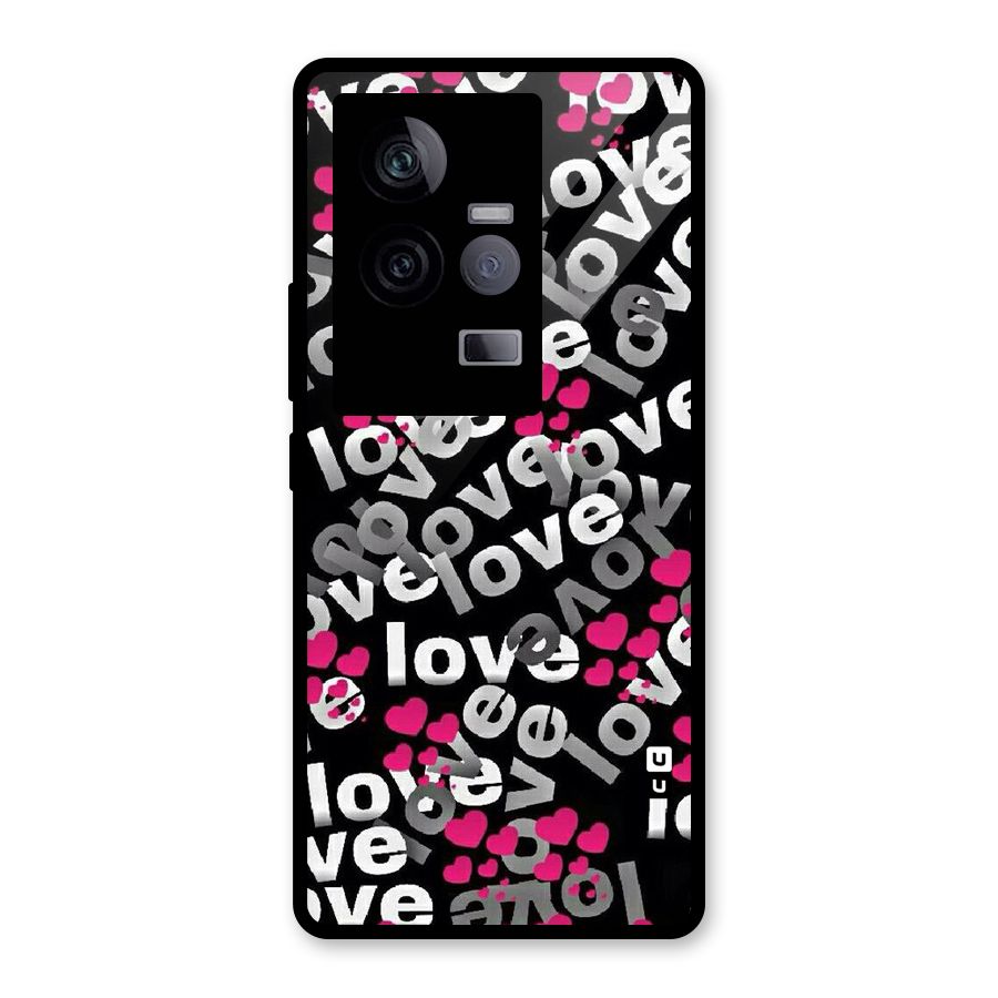 Too Much Love Glass Back Case for Vivo iQOO 11 5G