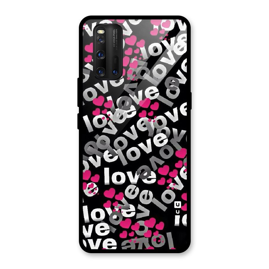 Too Much Love Glass Back Case for Vivo iQOO 3