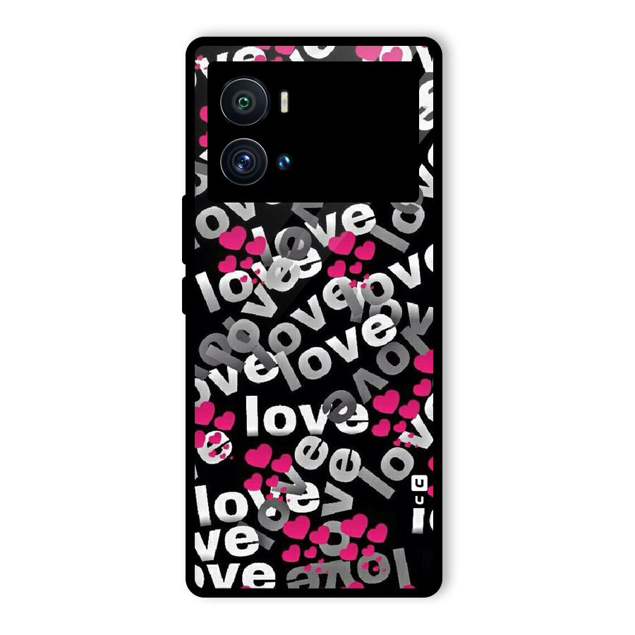 Too Much Love Glass Back Case for Vivo iQOO 9 Pro