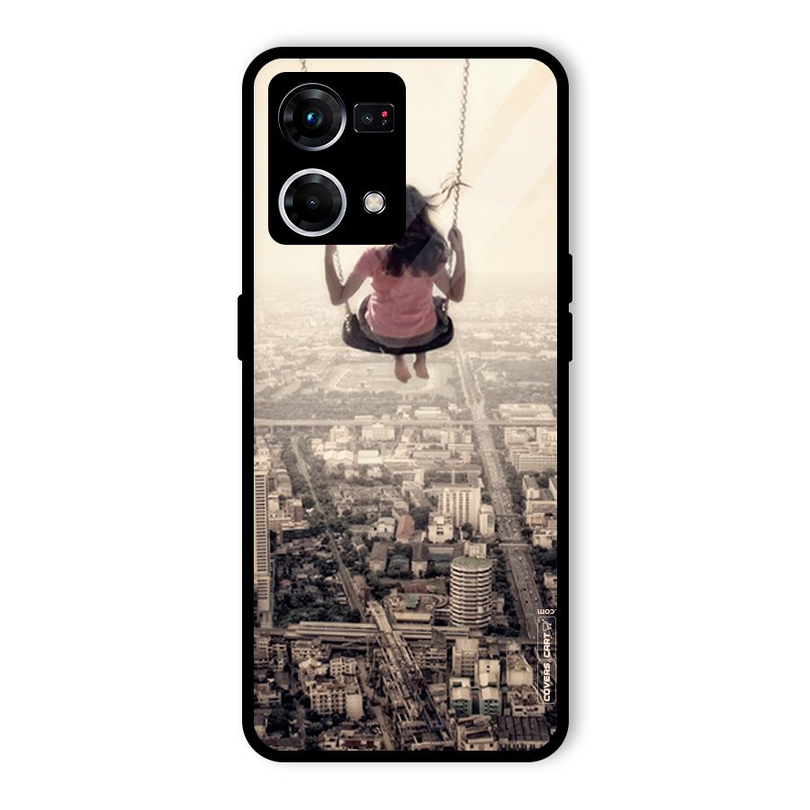 Top Of The World Glass Back Case for Oppo F21s Pro 4G