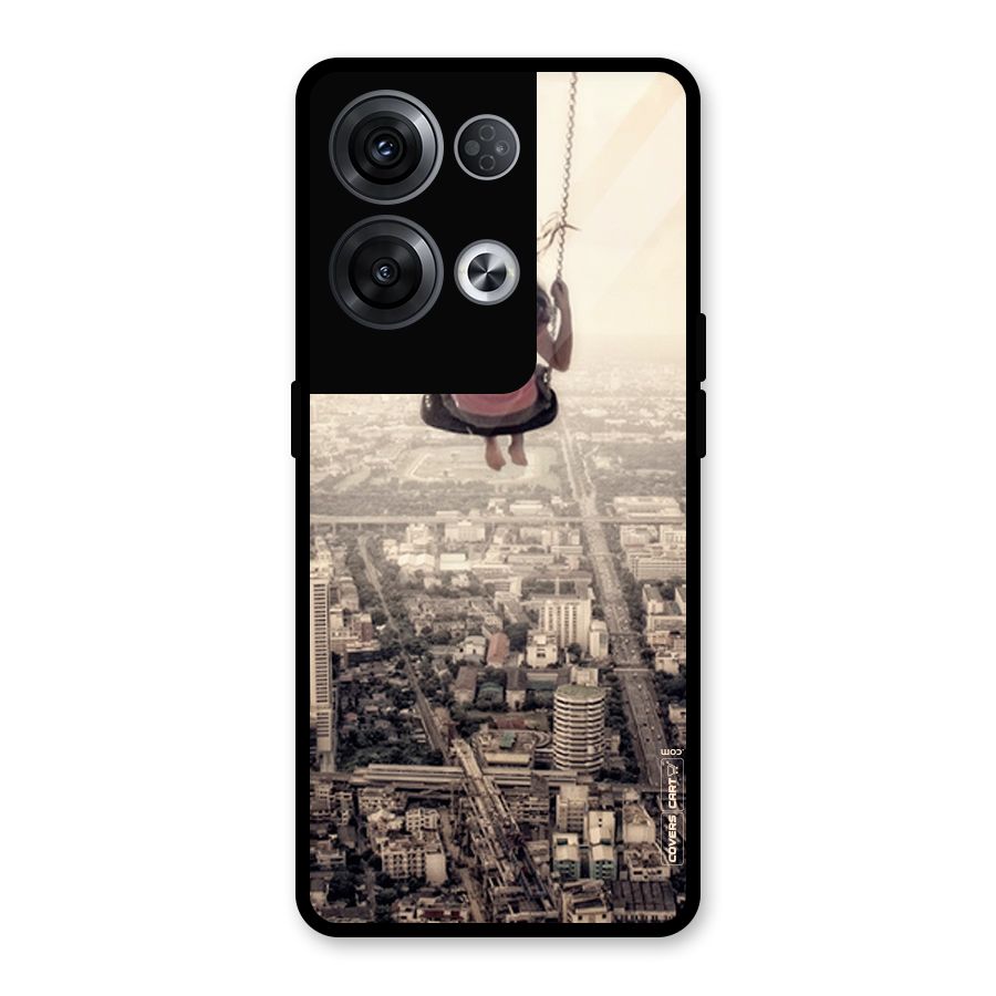 Top Of The World Glass Back Case for Oppo Reno8 Pro 5G