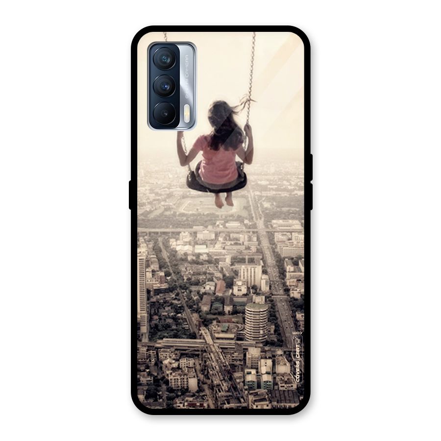 Top Of The World Glass Back Case for Realme X7