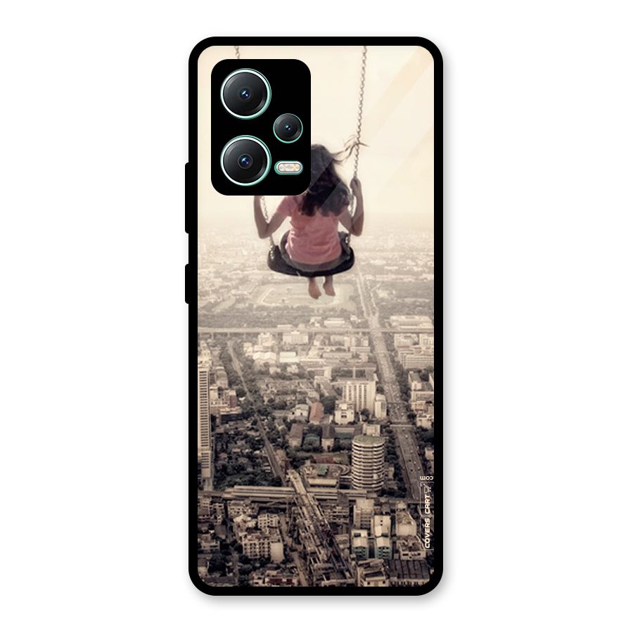 Top Of The World Glass Back Case for Redmi Note 12 5G