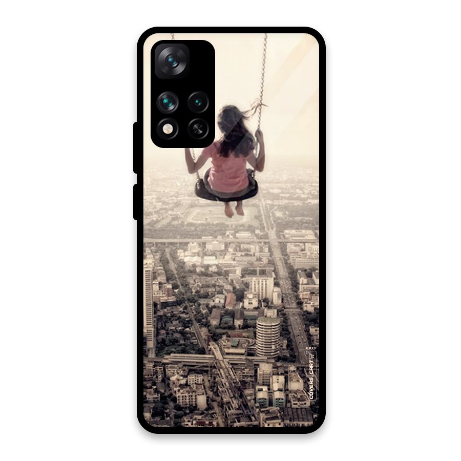 Top Of The World Glass Back Case for Xiaomi 11i HyperCharge 5G