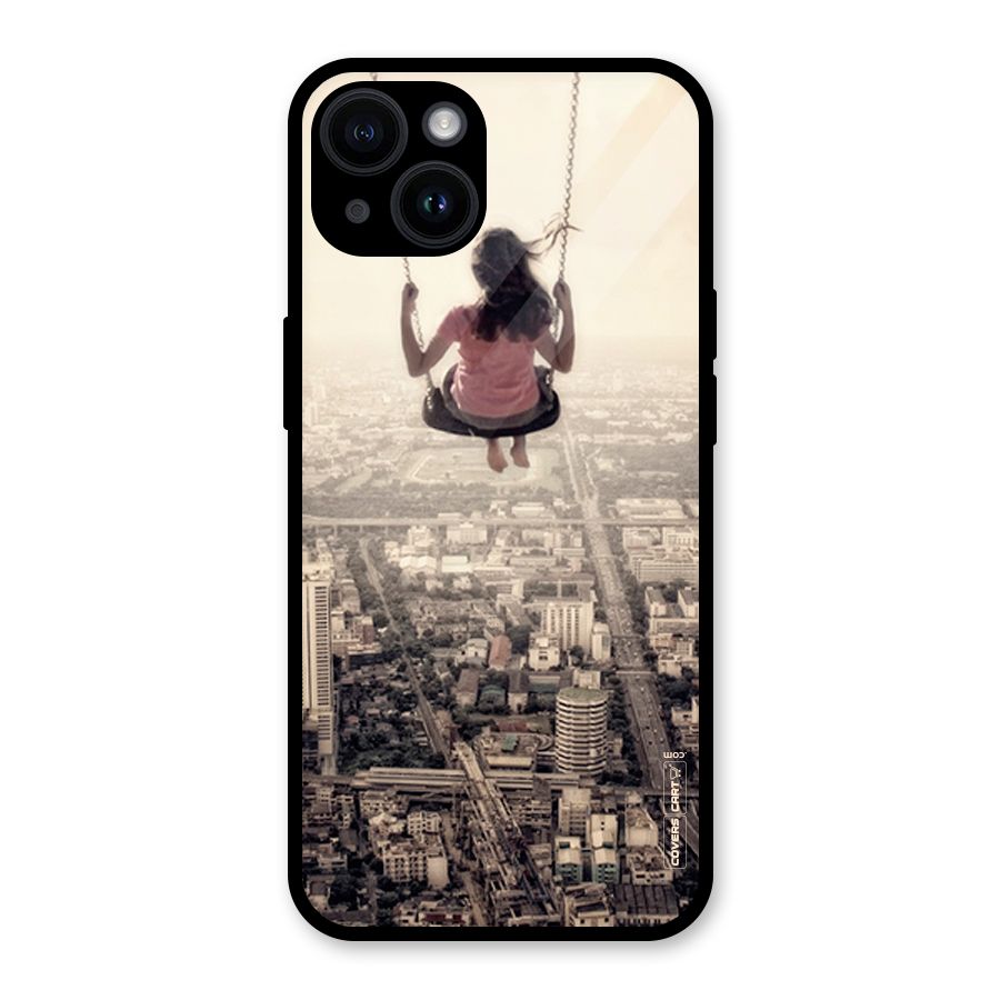 Top Of The World Glass Back Case for iPhone 14