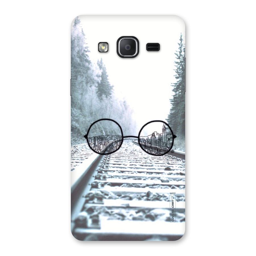 Tracks And Specs Back Case for Galaxy On7 2015