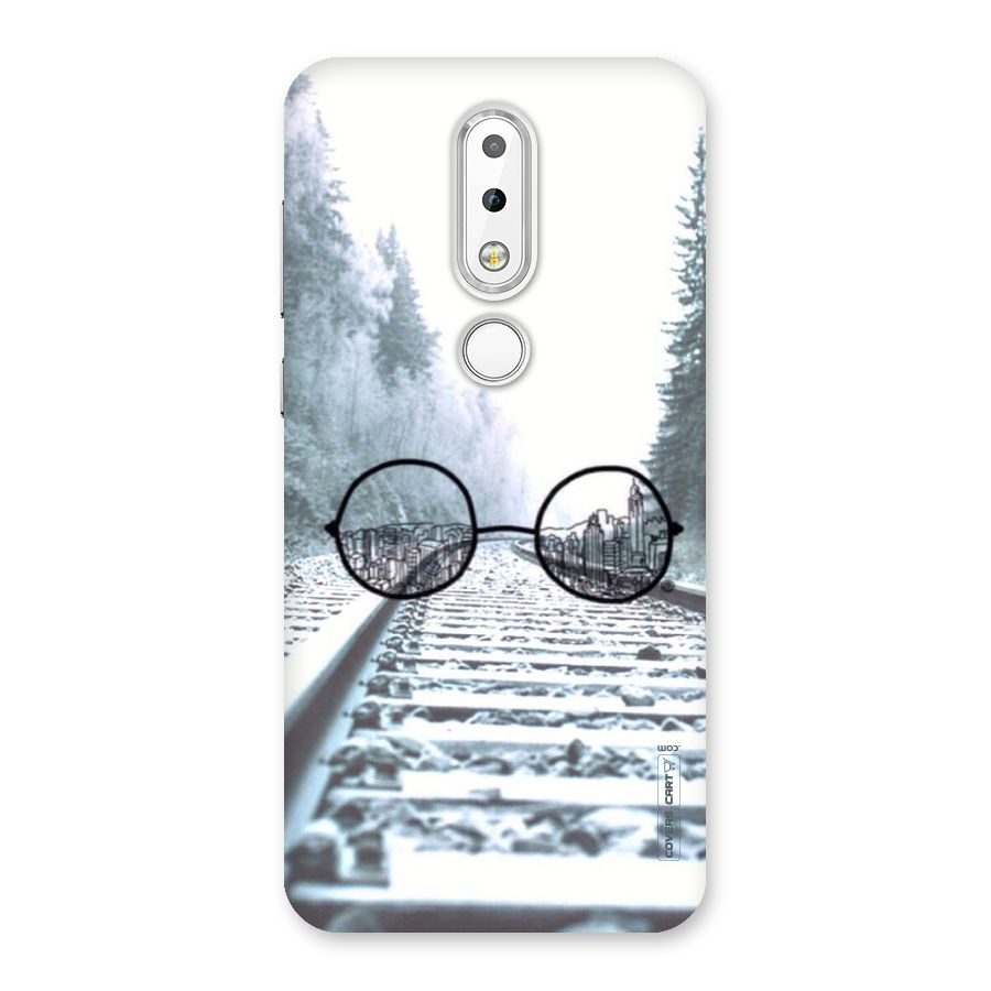 Tracks And Specs Back Case for Nokia 6.1 Plus