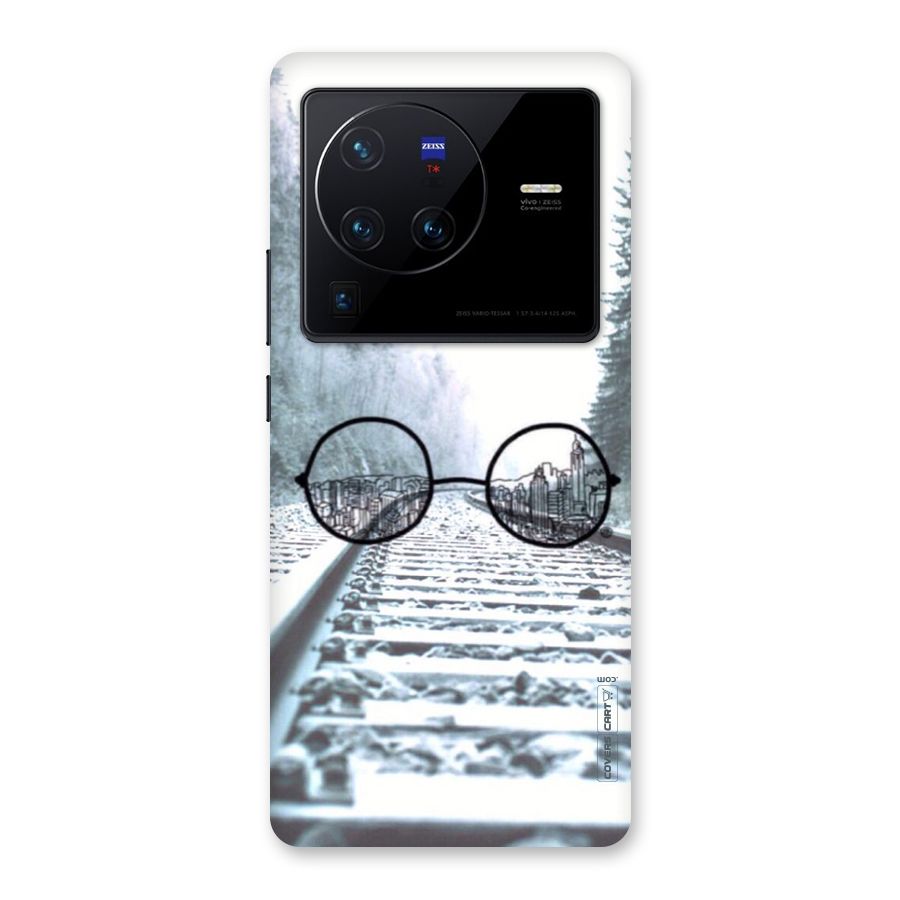 Tracks And Specs Back Case for Vivo X80 Pro