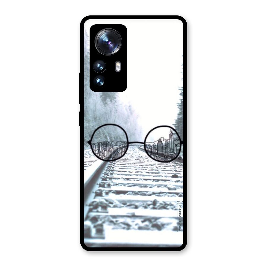 Tracks And Specs Glass Back Case for Xiaomi 12 Pro