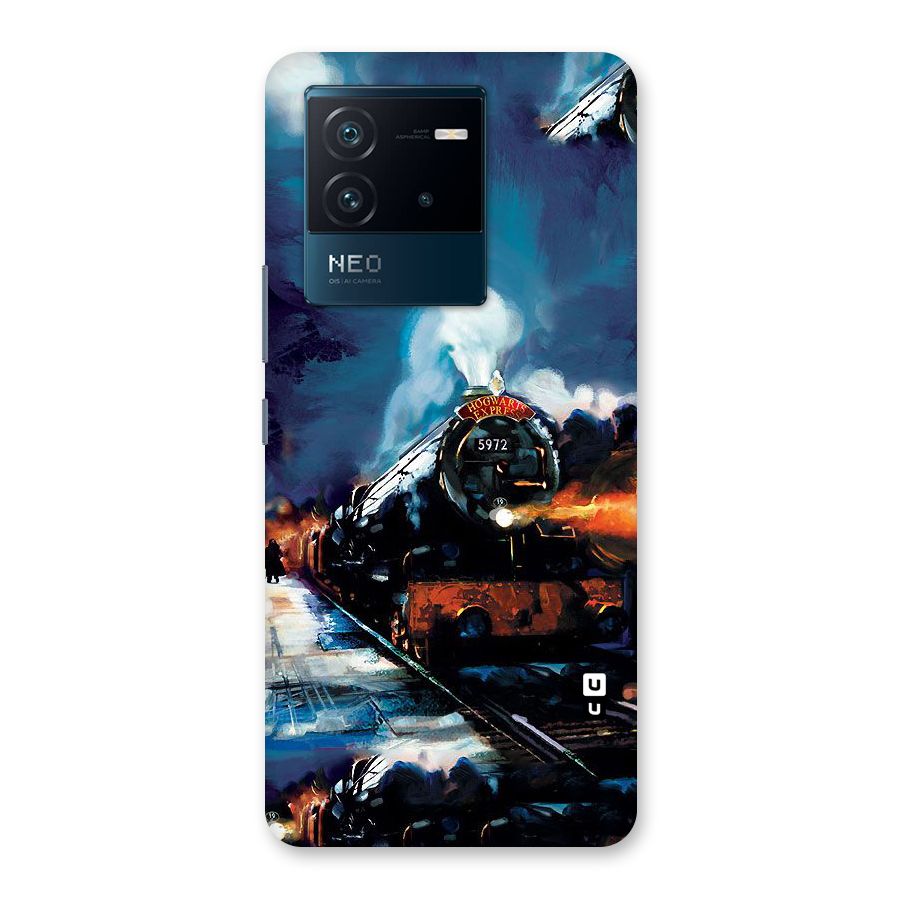 Train Art Back Case for Vivo iQOO Neo 6 5G