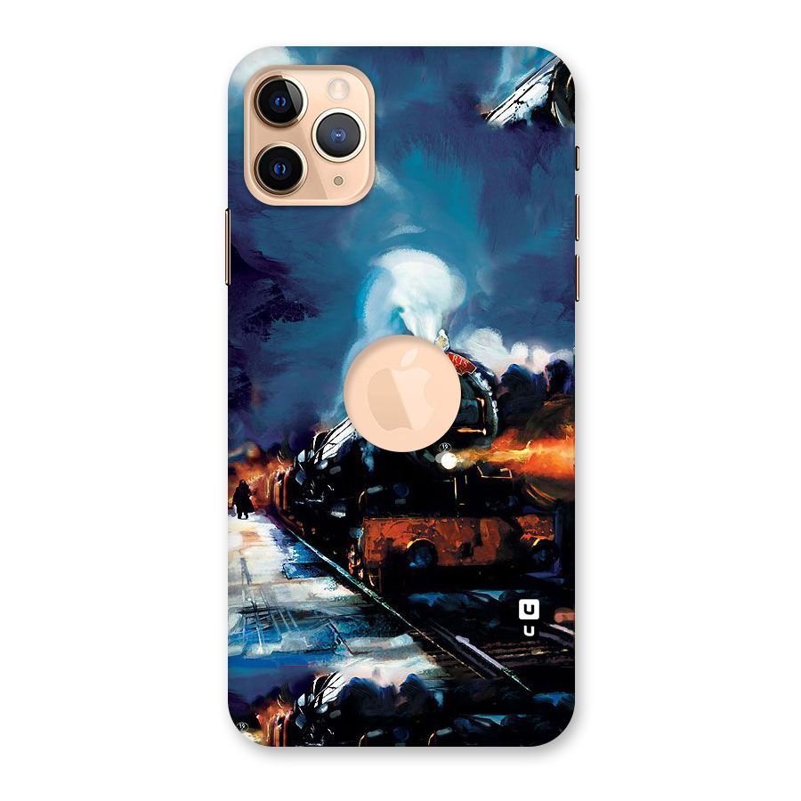 Train Art Back Case for iPhone 11 Pro Max Logo Cut