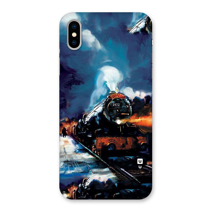 Train Art Back Case for iPhone XS