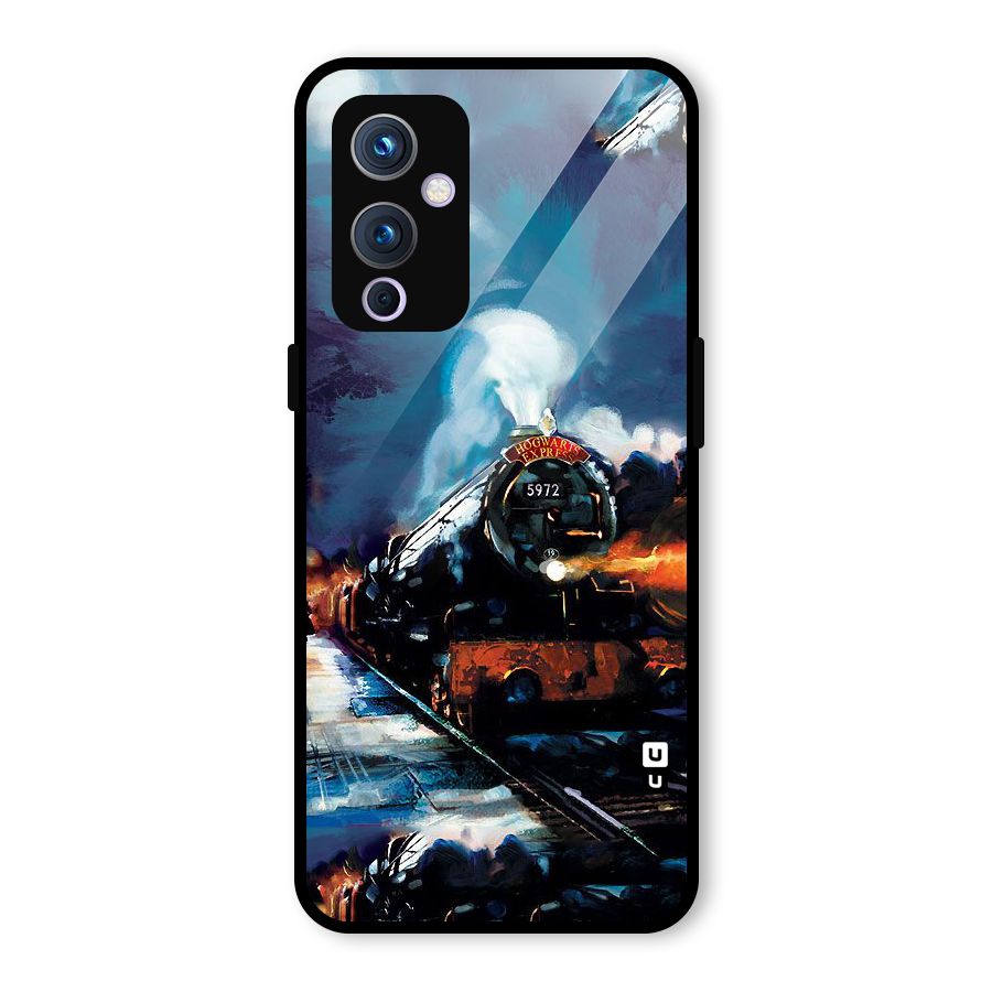 Train Art Glass Back Case for OnePlus 9