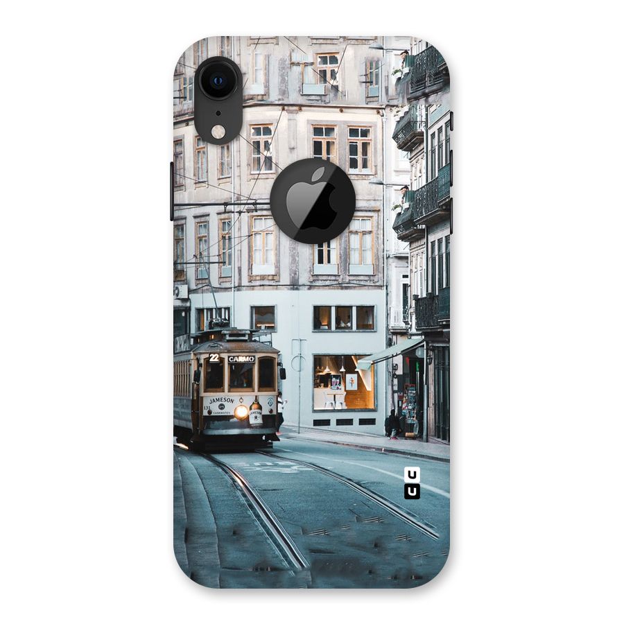Tramp Train Back Case for iPhone XR Logo Cut