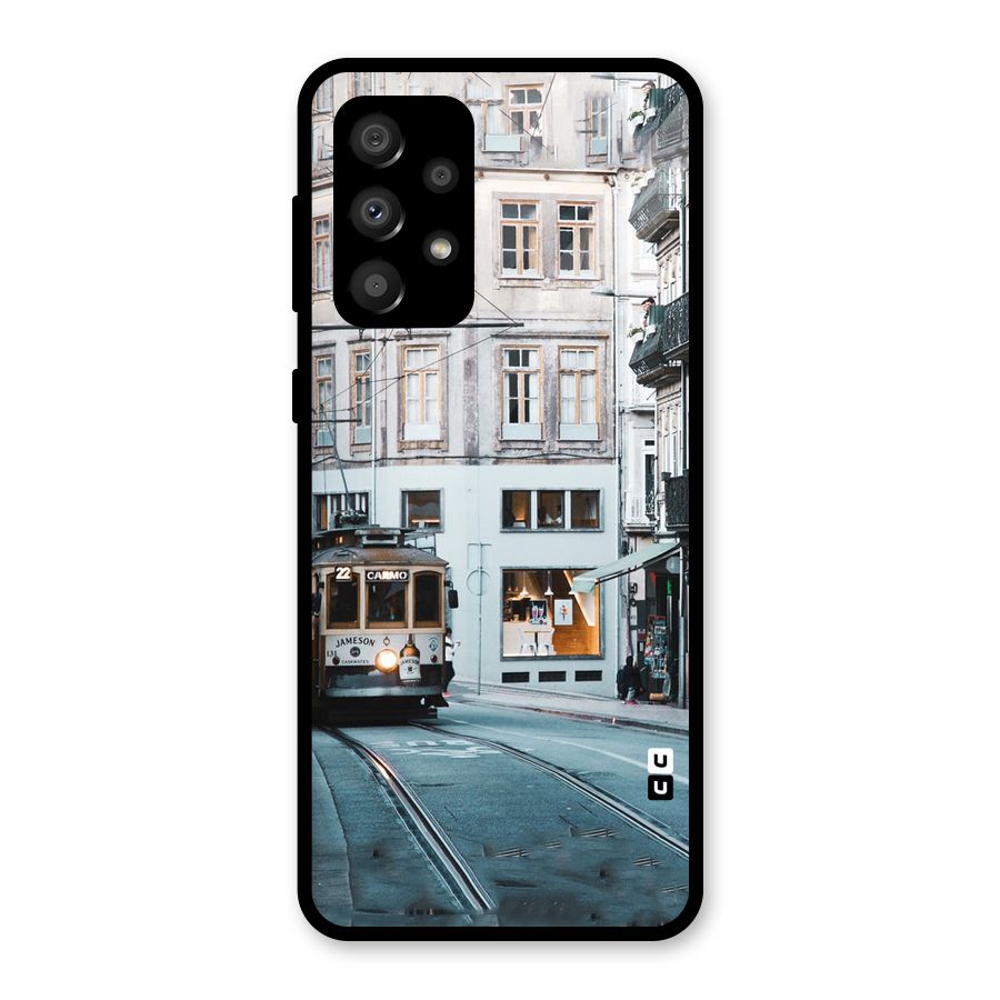 Tramp Train Glass Back Case for Galaxy A32