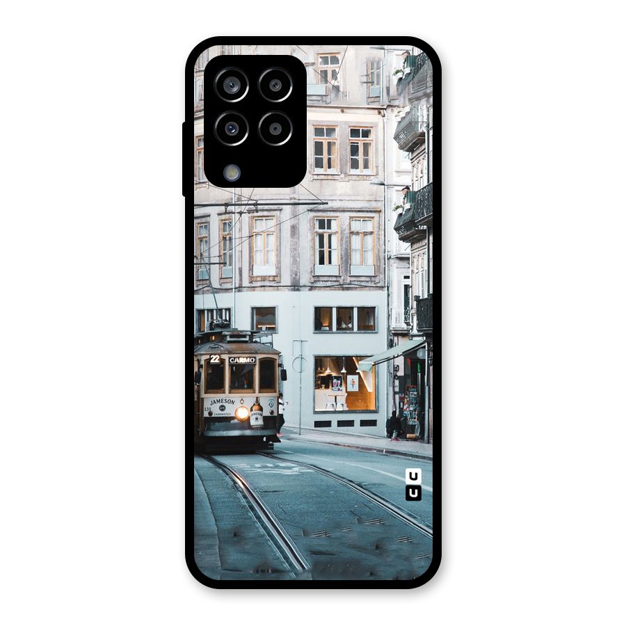 Tramp Train Glass Back Case for Galaxy M33