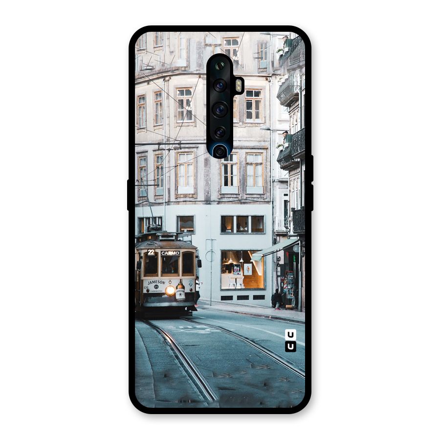 Tramp Train Glass Back Case for Oppo Reno2 F