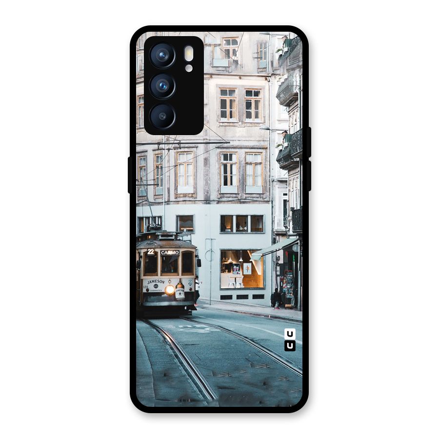 Tramp Train Glass Back Case for Oppo Reno6 5G
