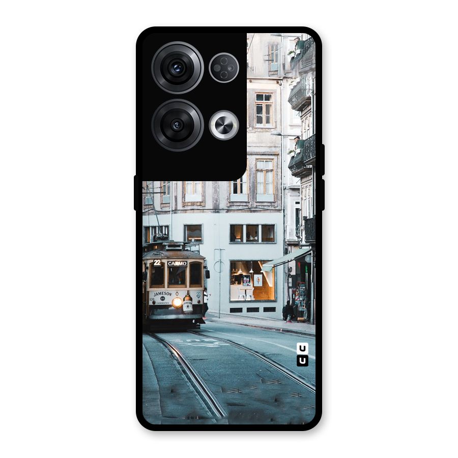 Tramp Train Glass Back Case for Oppo Reno8 Pro 5G