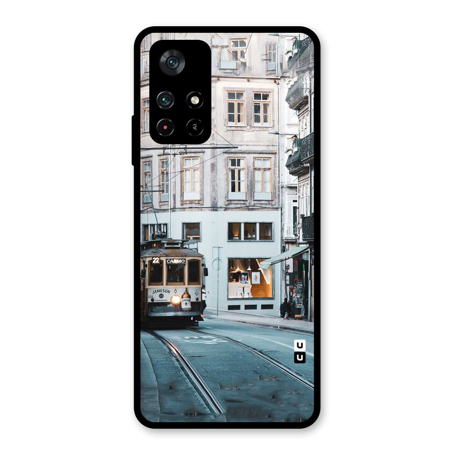 Tramp Train Glass Back Case for Poco M4 Pro 5G