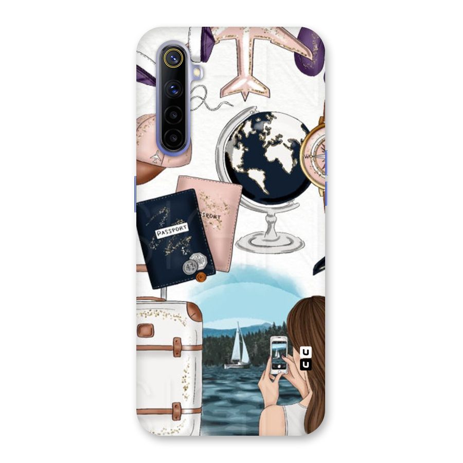 Travel Diaries Back Case for Realme 6i