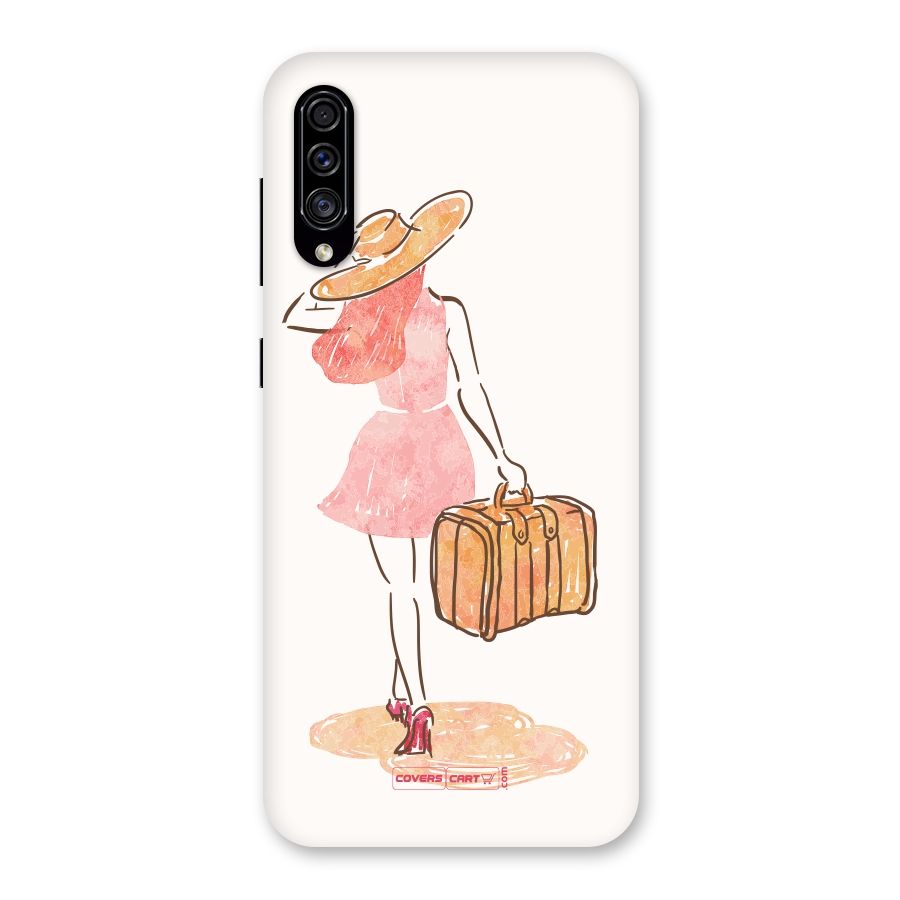 Travel Girl Back Case for Galaxy A30s
