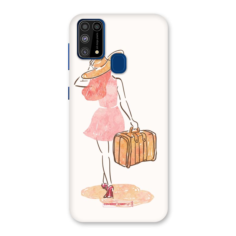 Travel Girl Back Case for Galaxy M31