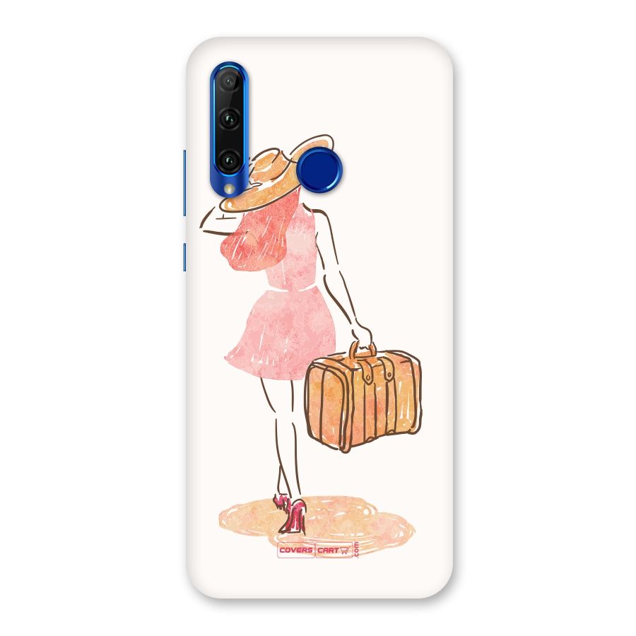 Travel Girl Back Case for Honor 20i