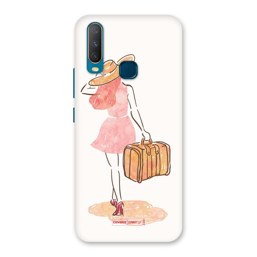 Travel Girl Back Case for Vivo Y15