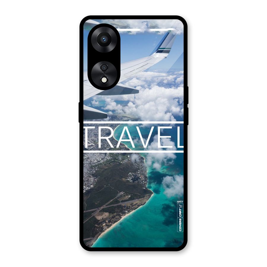Travel Glass Back Case for Oppo A78