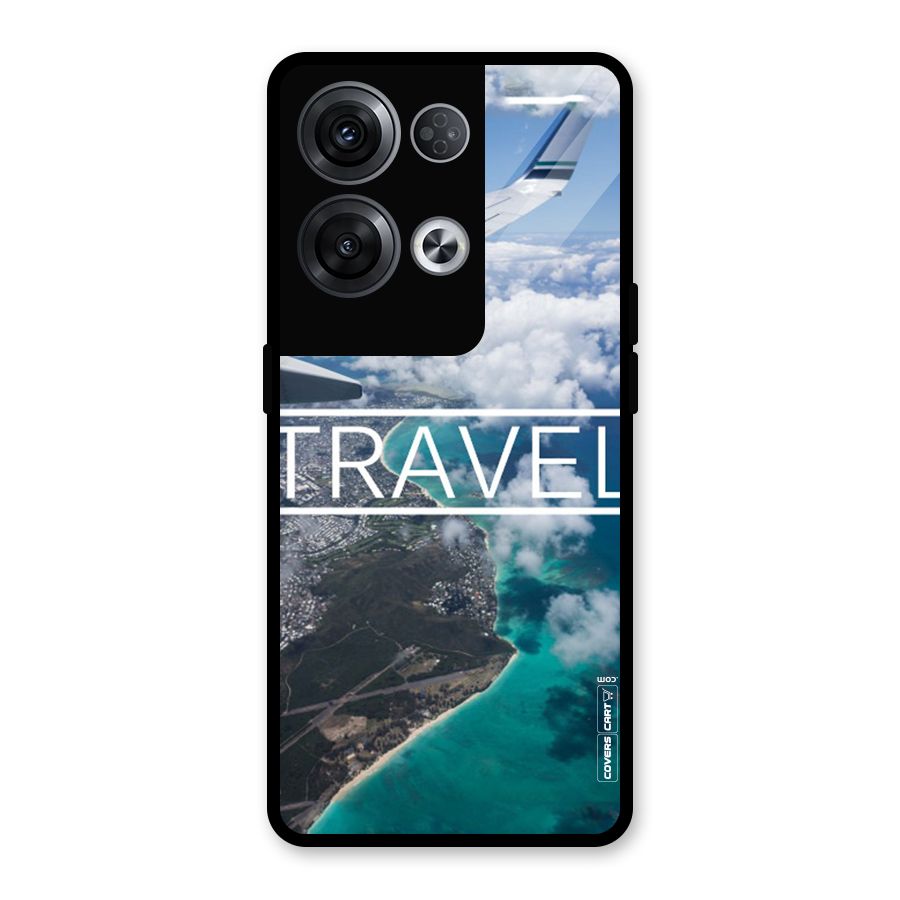Travel Glass Back Case for Oppo Reno8 Pro 5G