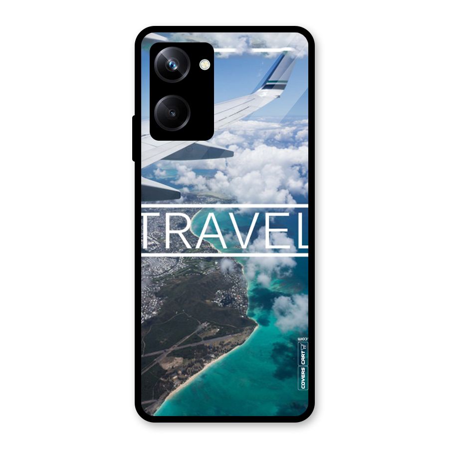 Travel Glass Back Case for Realme 10 Pro