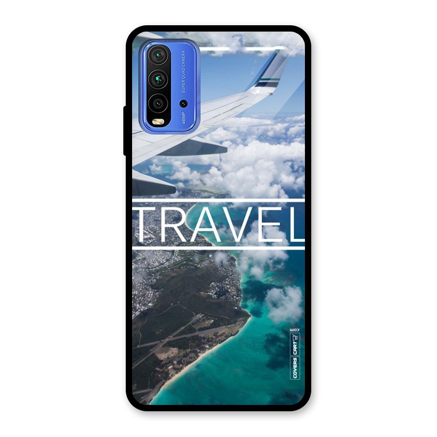 Travel Glass Back Case for Redmi 9 Power