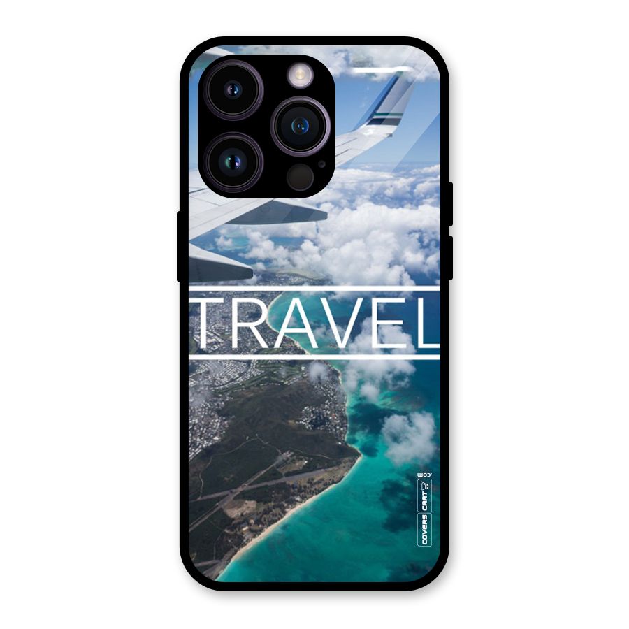 Travel Glass Back Case for iPhone 14 Pro