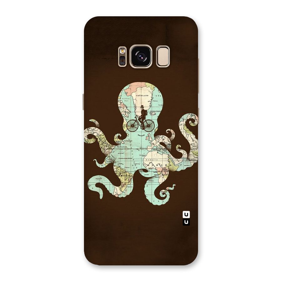 Travel Octopus Back Case for Galaxy S8