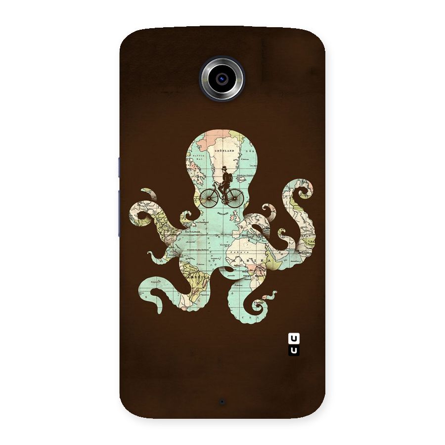 Travel Octopus Back Case for Nexsus 6