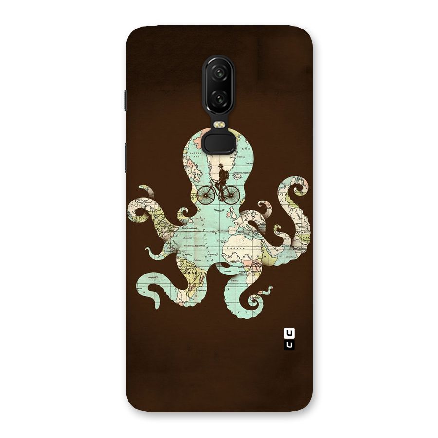 Travel Octopus Back Case for OnePlus 6