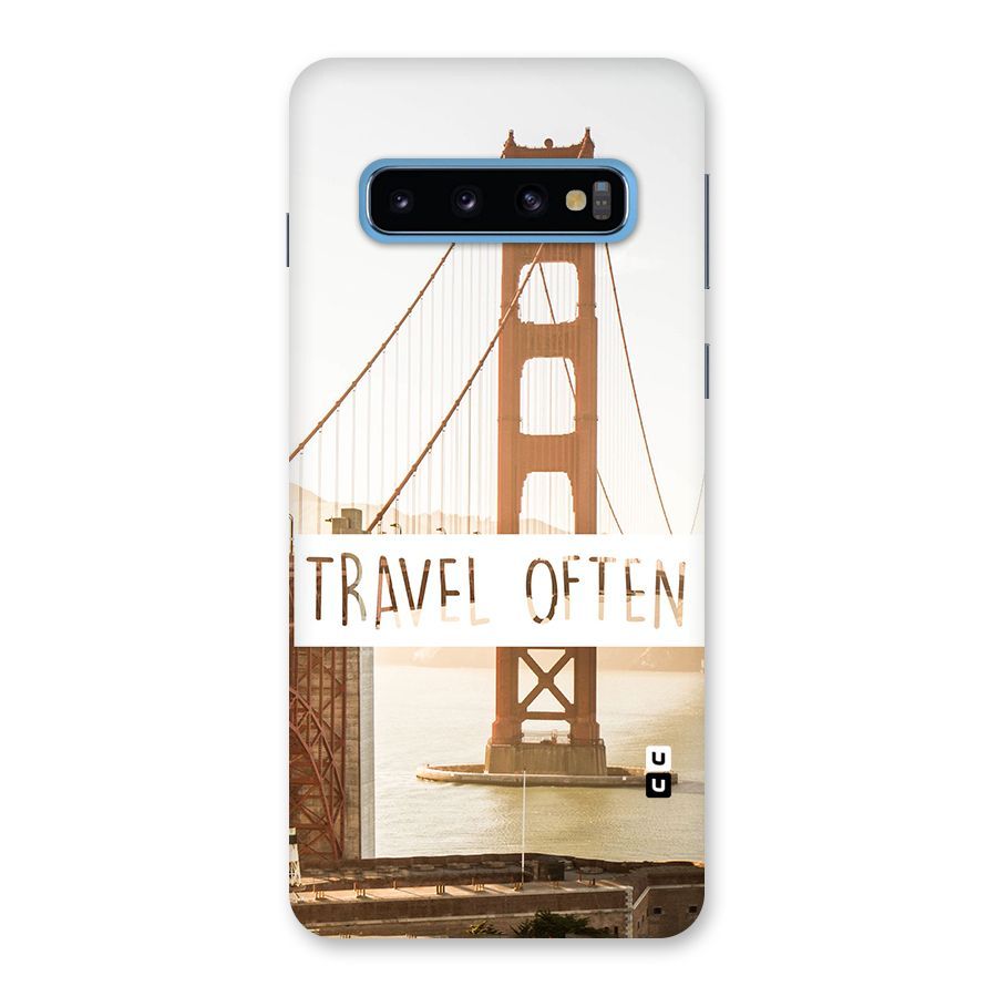 Travel Often Back Case for Galaxy S10