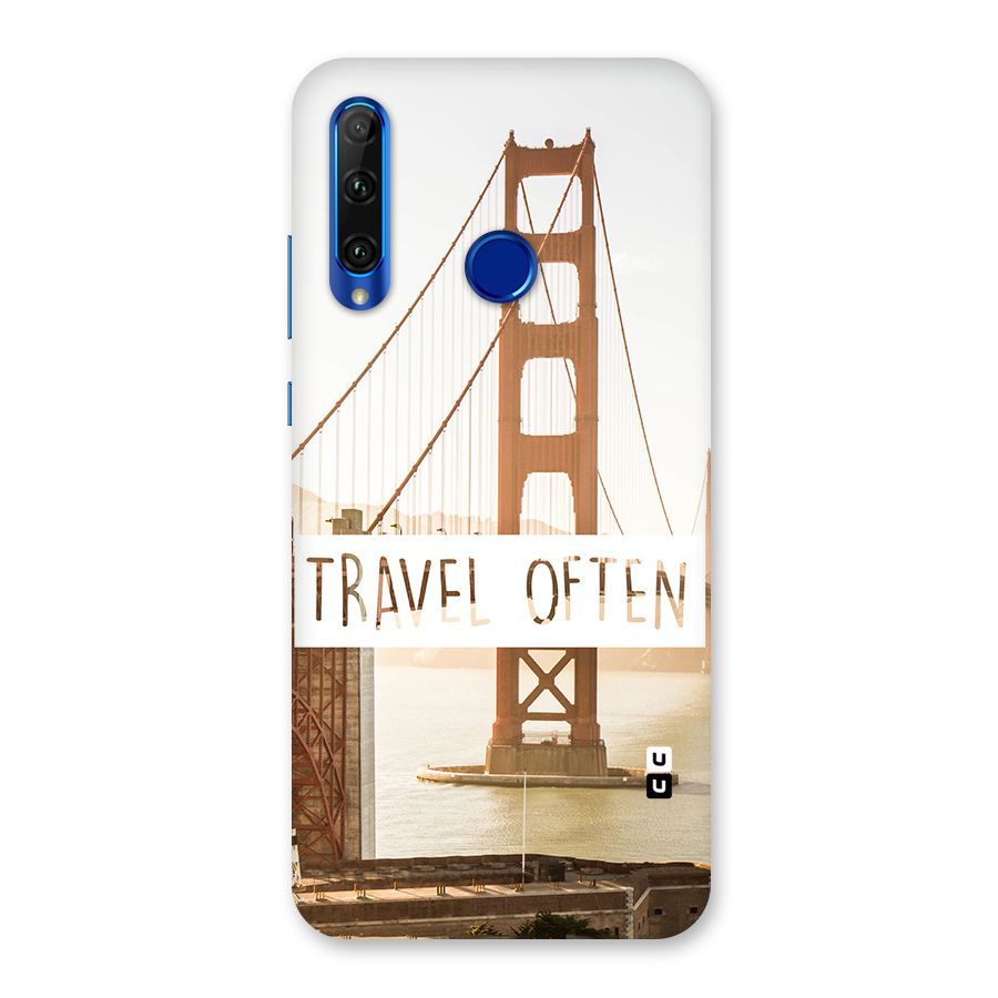Travel Often Back Case for Honor 20i