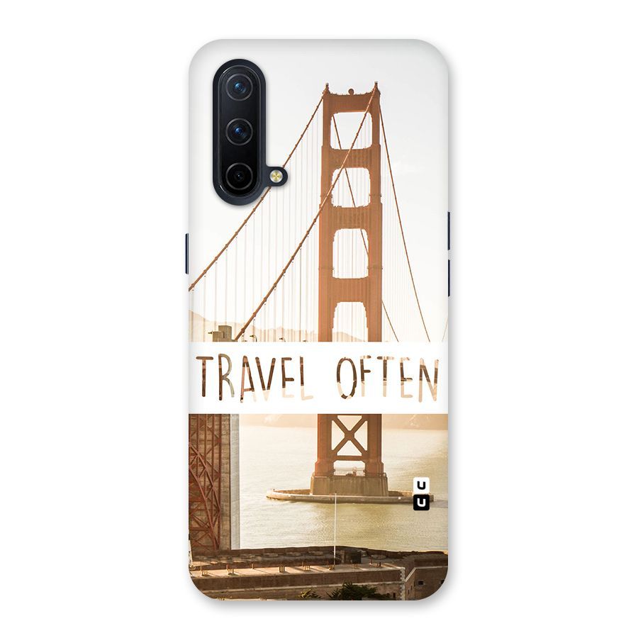 Travel Often Back Case for OnePlus Nord CE 5G