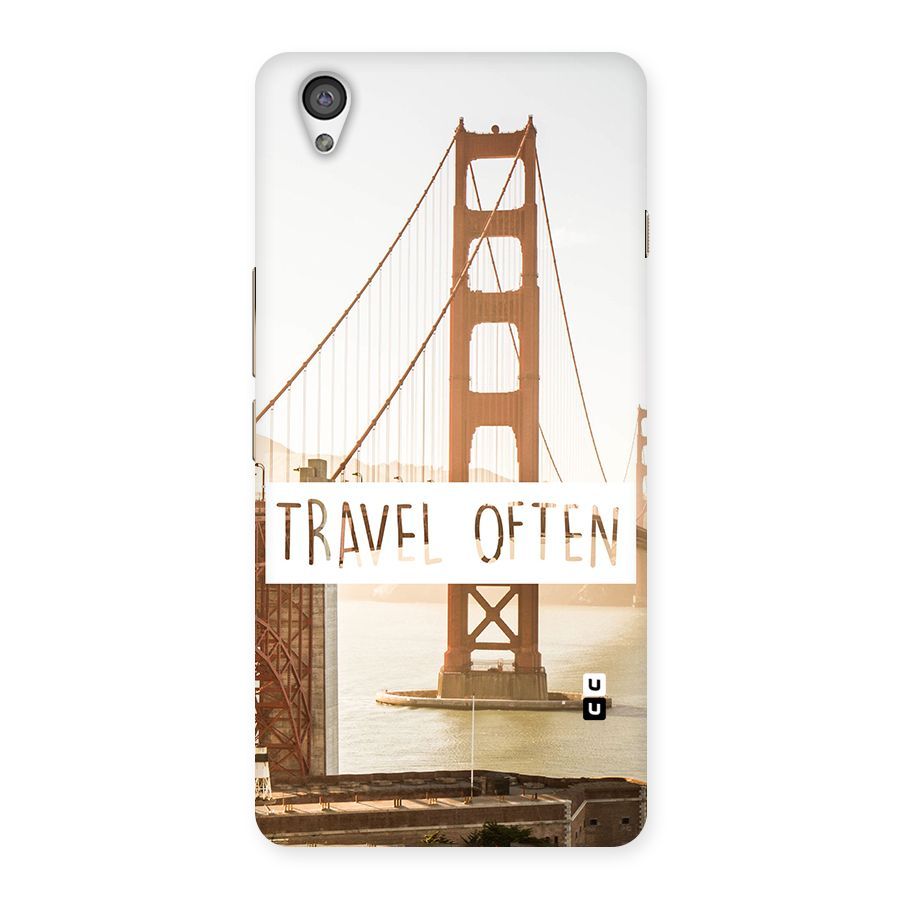 Travel Often Back Case for OnePlus X