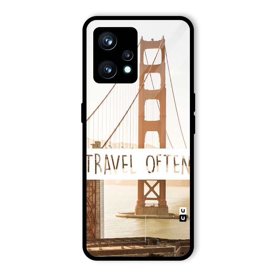 Travel Often Glass Back Case for Realme 9 Pro Plus 5G