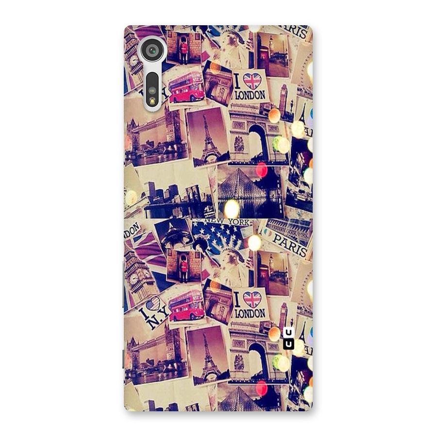Travel Pictures Back Case for Xperia XZ