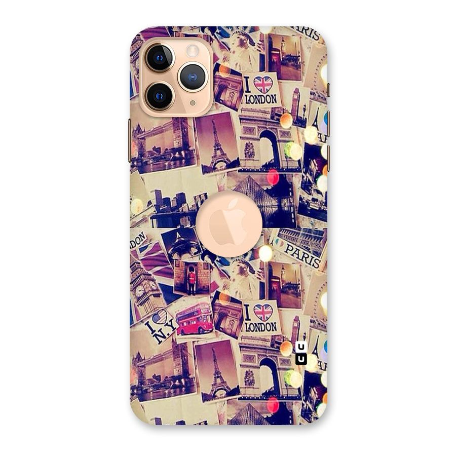 Travel Pictures Back Case for iPhone 11 Pro Max Logo Cut