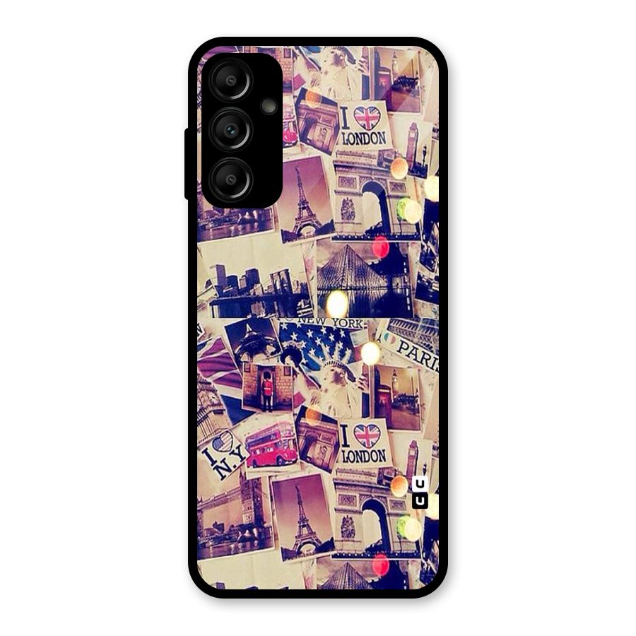 Travel Pictures Glass Back Case for Galaxy A14 5G